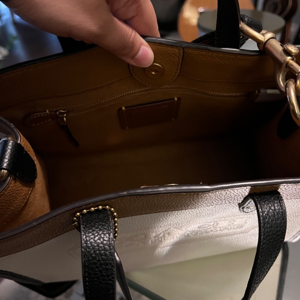 Coach Color Block Field Tote 30 - Picture 5 of 6